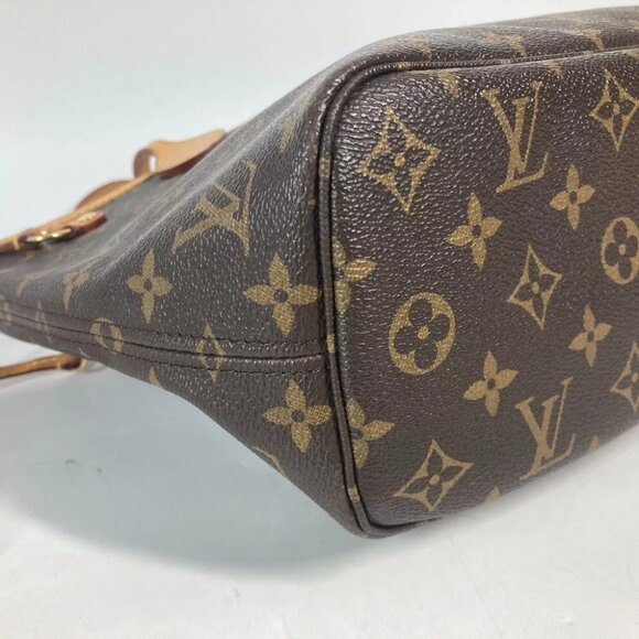 LOUIS VUITTON Monogram Never full PM Tote Bag Shoulder Bag with Pouch - Picture 10 of 16